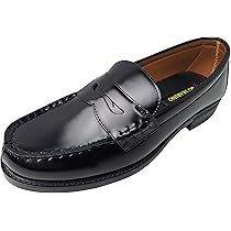 Amazon.co.jp: [JO MARINO] 革靴 メンズ ローファー 学生靴 防臭